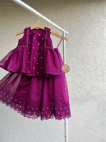 Load image into Gallery viewer, Geometric Embriodery lehenga set-Pukhraj
