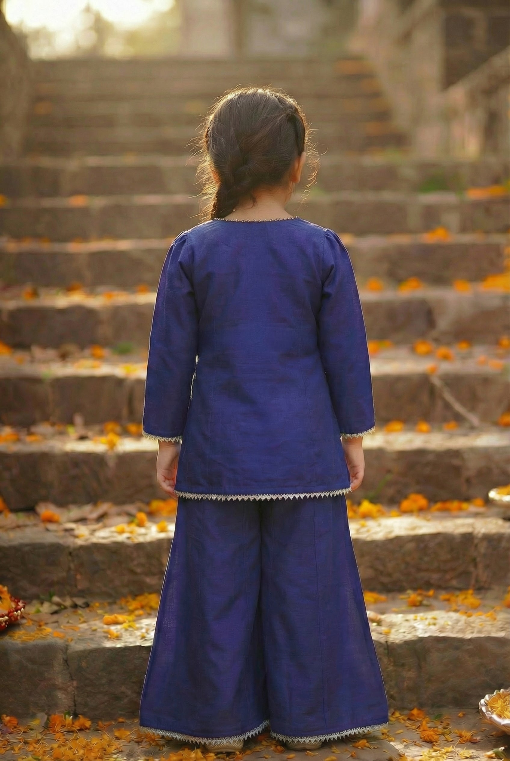 Sunehera Phool Sharara Ser- Violet