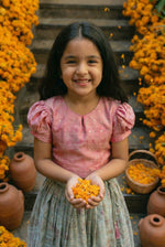 Load image into Gallery viewer, Chamak Tara Lehenga- Desi Gulab
