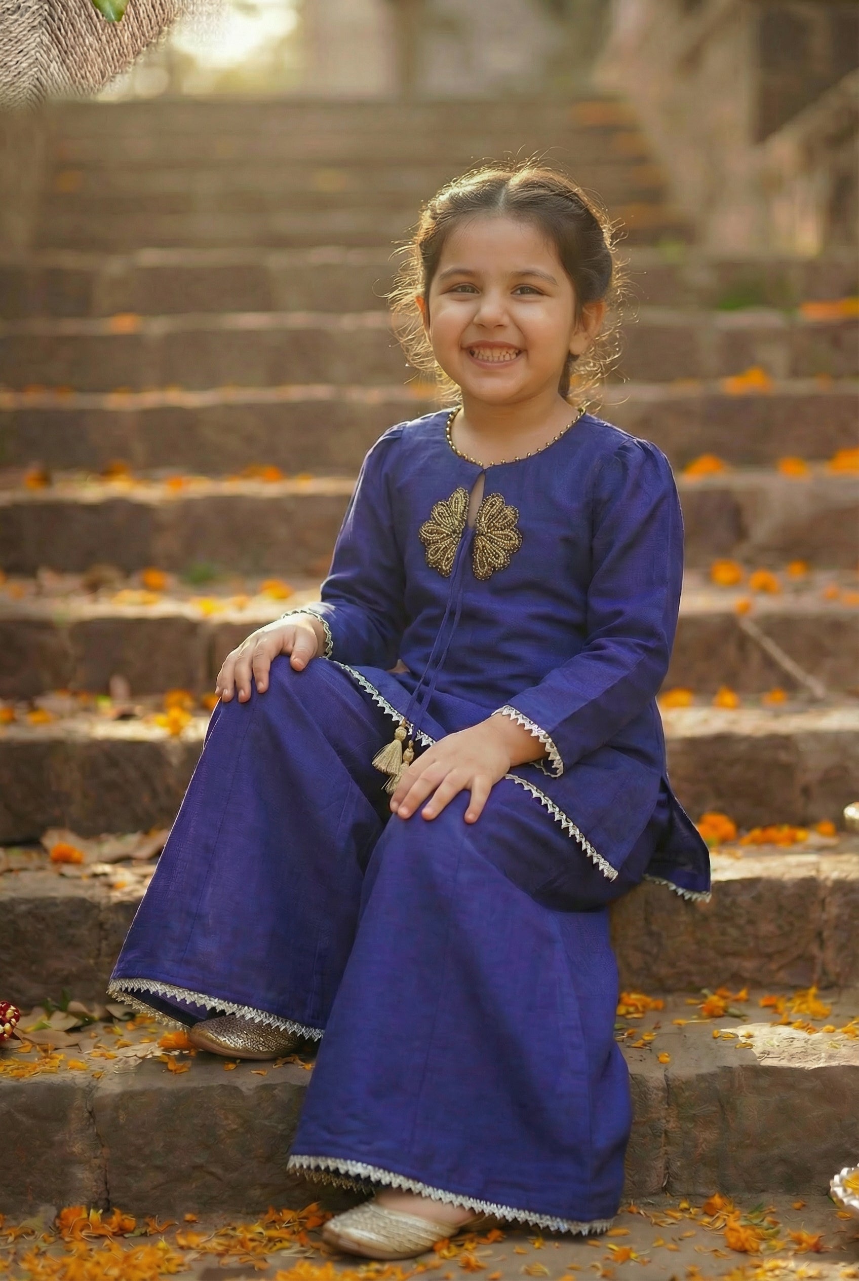 Sunehera Phool Sharara Ser- Violet