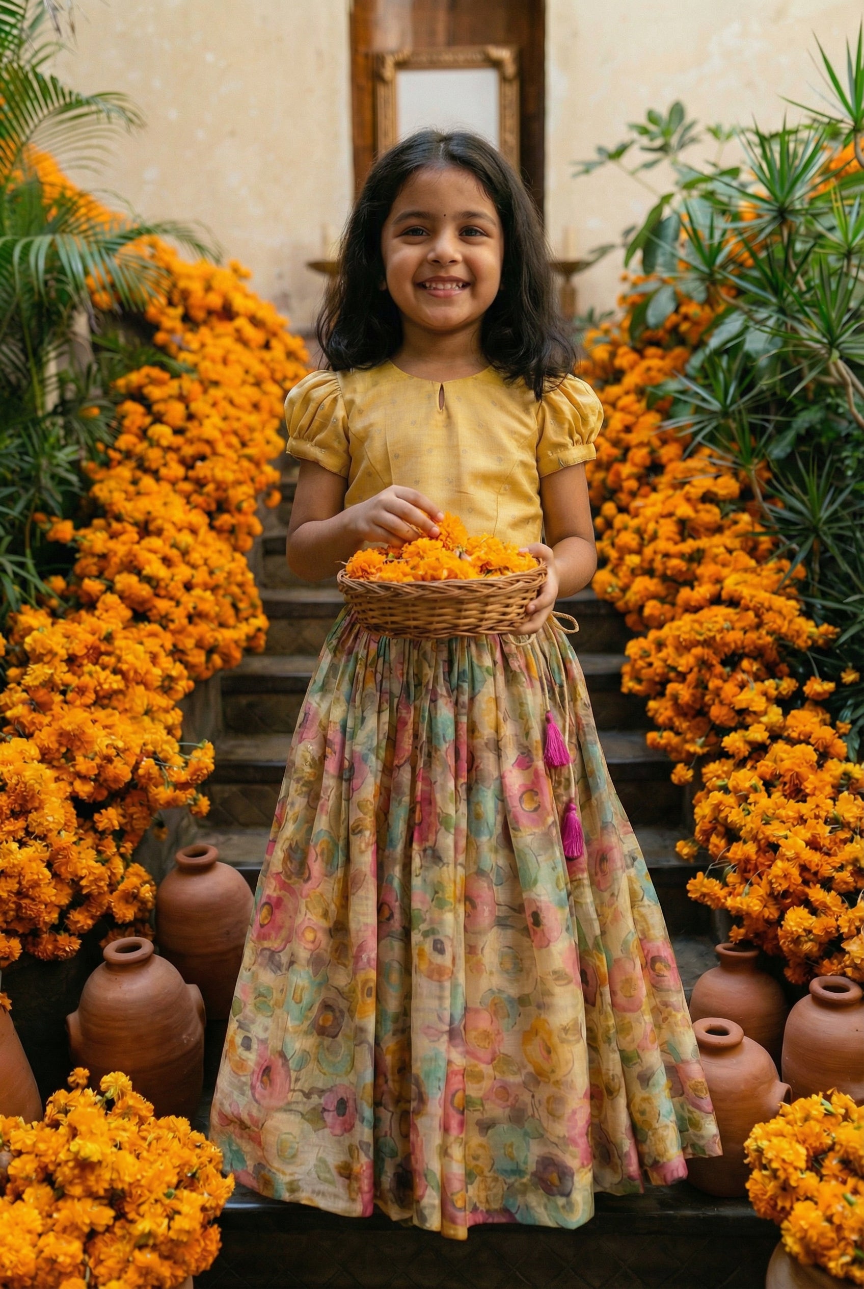 Chamak Tara Lehenga- Sunhera
