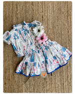Load image into Gallery viewer, Summer coord set- midnight blue
