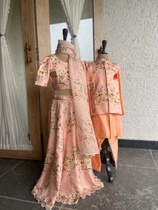 Festive Floral Set- Blush