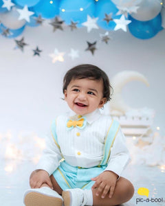 The Summer Bday Set- Blue & Yellow