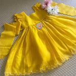 Load image into Gallery viewer, The Embroidered Bunny Tie - Yellow
