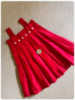 Load image into Gallery viewer, Pleated Slip Dress - Red
