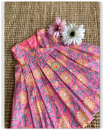Load image into Gallery viewer, Angrakha Floral Frock- Candy
