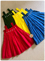 Load image into Gallery viewer, Pleated Slip Dress - Blue
