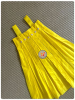 Load image into Gallery viewer, Pleated Slip Dress - Yellow
