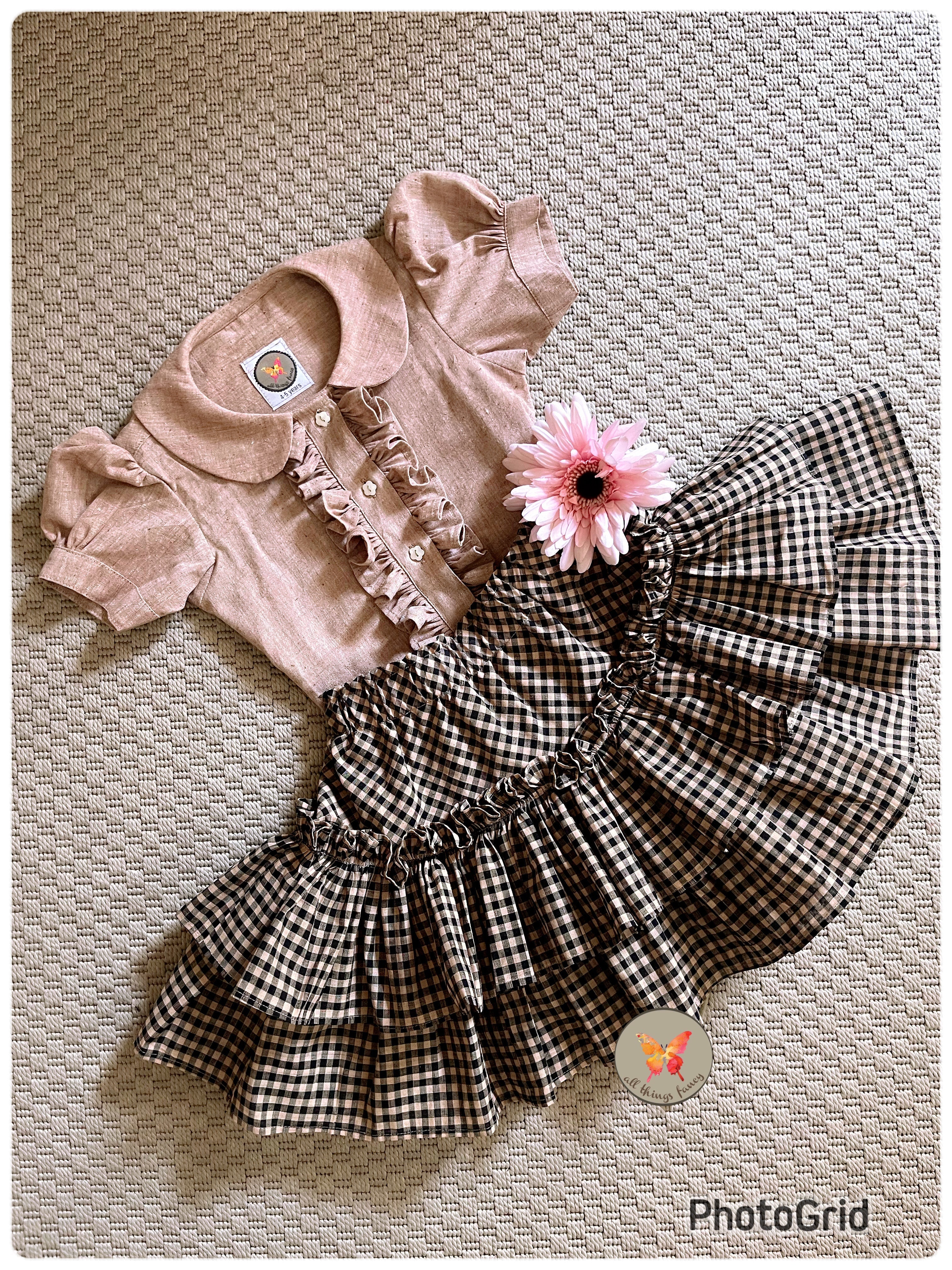 Vintage checkered set