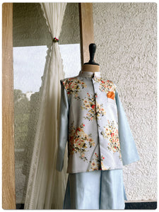 Festive Floral Set-Sky