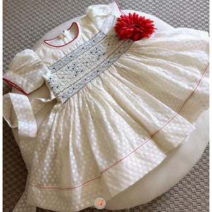 The Polka Handsmocked Dress