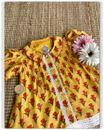Load image into Gallery viewer, Yellow Floral Shirt Dress

