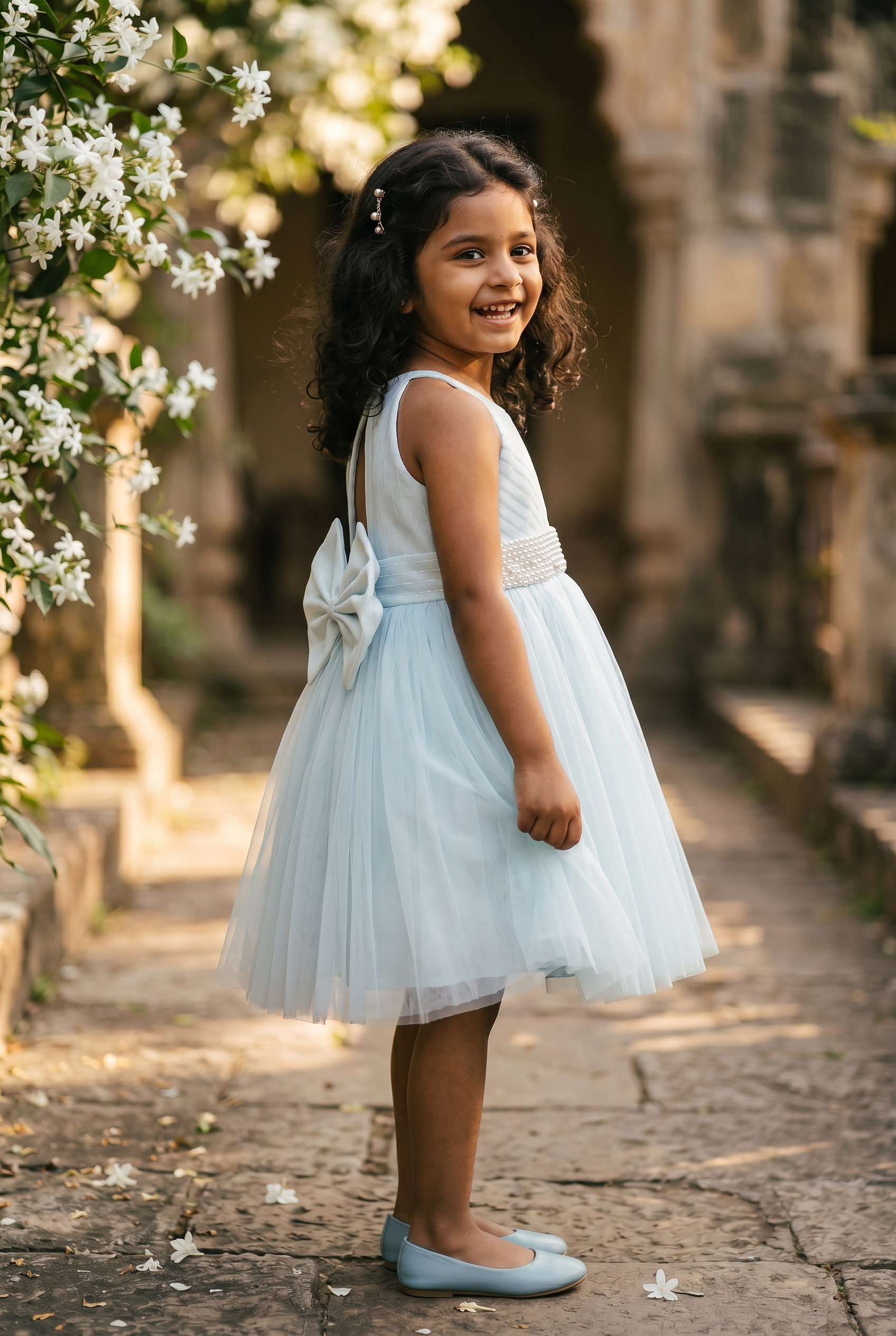 sky pearl dress