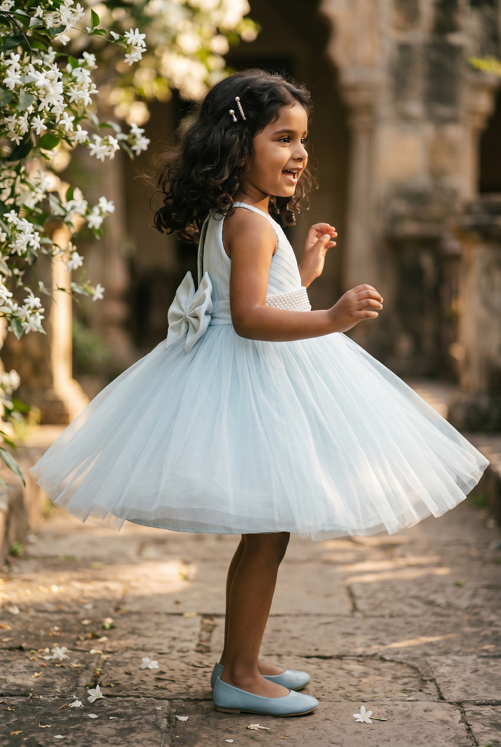 sky pearl dress