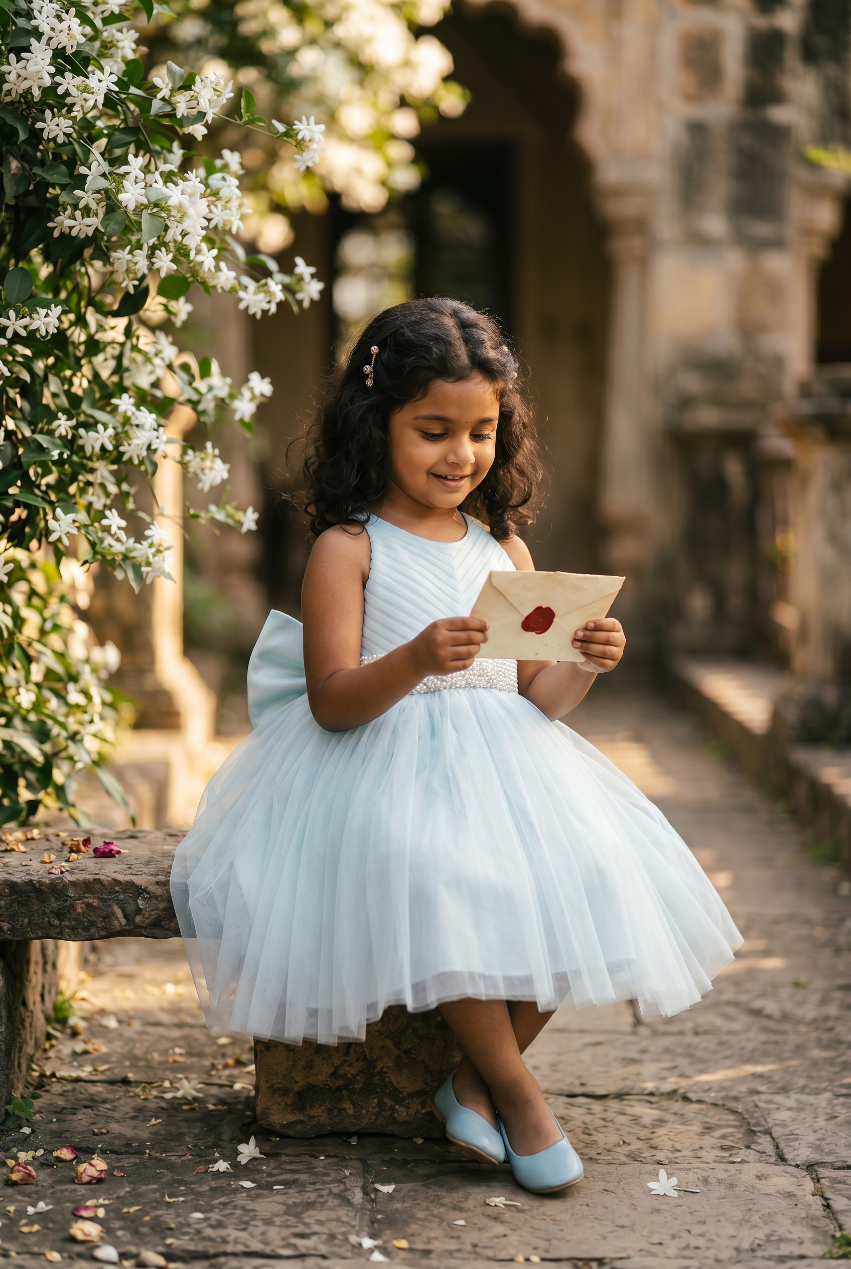 sky pearl dress