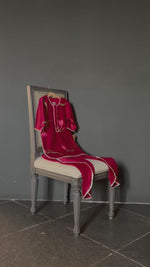 Load and play video in Gallery viewer, Tulip Suit Set- Red
