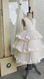 Load and play video in Gallery viewer, The Princess Dress- Pale pink
