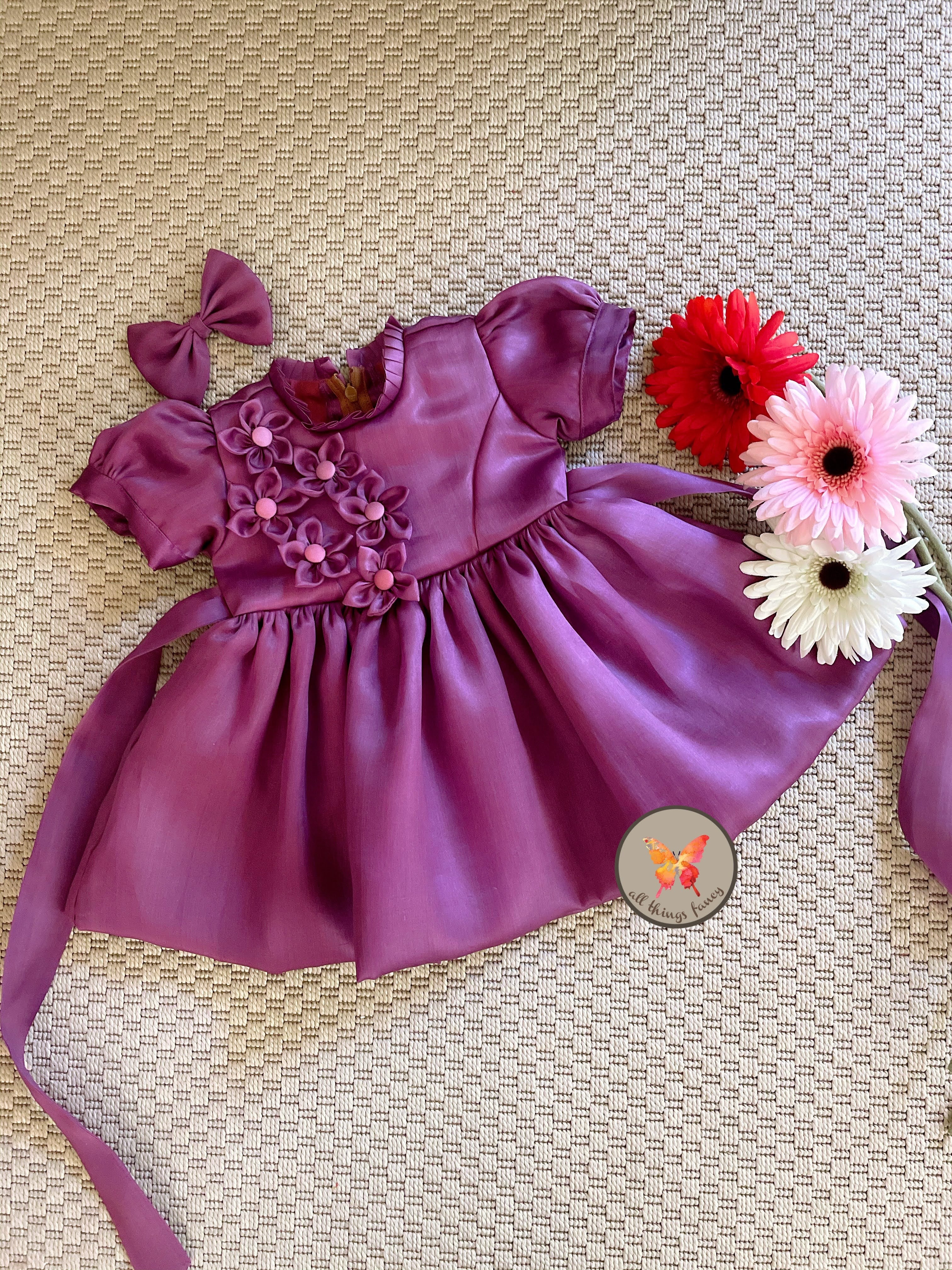 Lavender Flower Power Dress