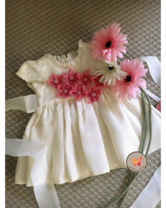 Ivory Flower Power Dress