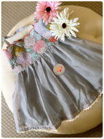 Load image into Gallery viewer, Grey Cutwork Set
