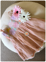 Load image into Gallery viewer, Baby Pink Cutwork Set
