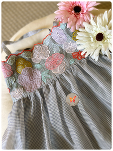 Grey Cutwork Set