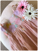 Load image into Gallery viewer, Baby Pink Cutwork Set
