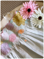 Load image into Gallery viewer, Sky Blue Cutwork Set
