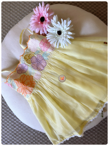 Custard Cutwork Set