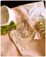 Load image into Gallery viewer, The Dainty Dear Embroidered Set
