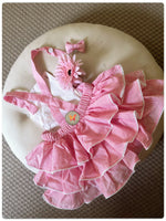 Load image into Gallery viewer, Ruffled Bummy romper- Pink
