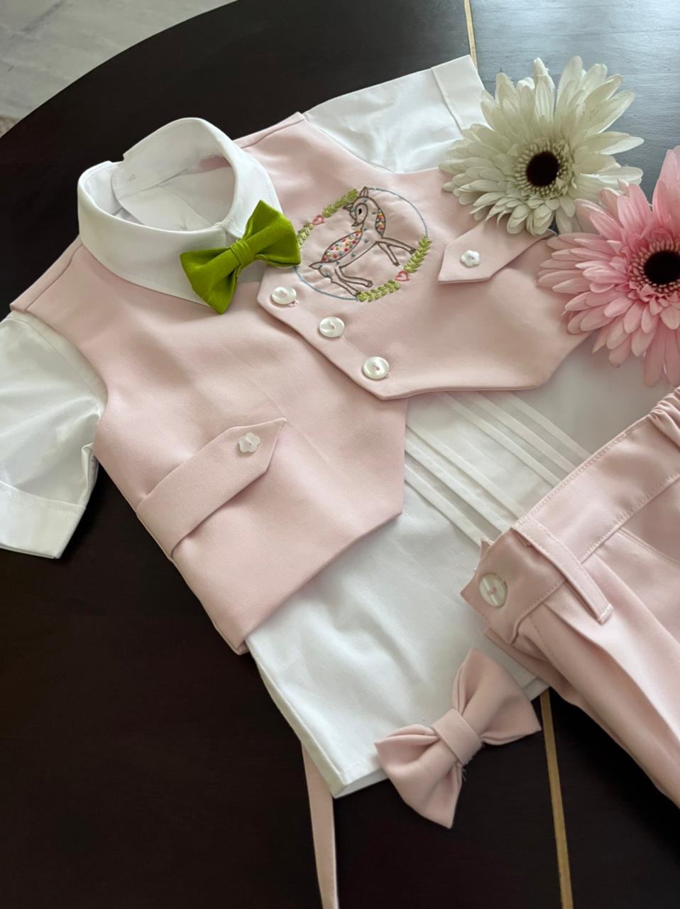 The Dainty Dear Embroidered Set