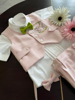 Load image into Gallery viewer, The Dainty Dear Embroidered Set
