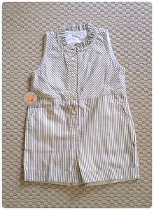 Striped Jumper in Grey
