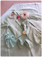 Load image into Gallery viewer, Kantha Jamna set- Green
