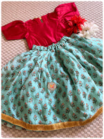 Load image into Gallery viewer, The Phool Organza Ghagra Set
