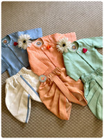 Load image into Gallery viewer, Kantha Jamna Set- Peach
