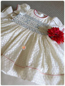 The Polka Handsmocked Dress