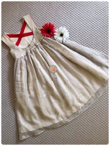 “Masakali” Ankle Dress - Sand