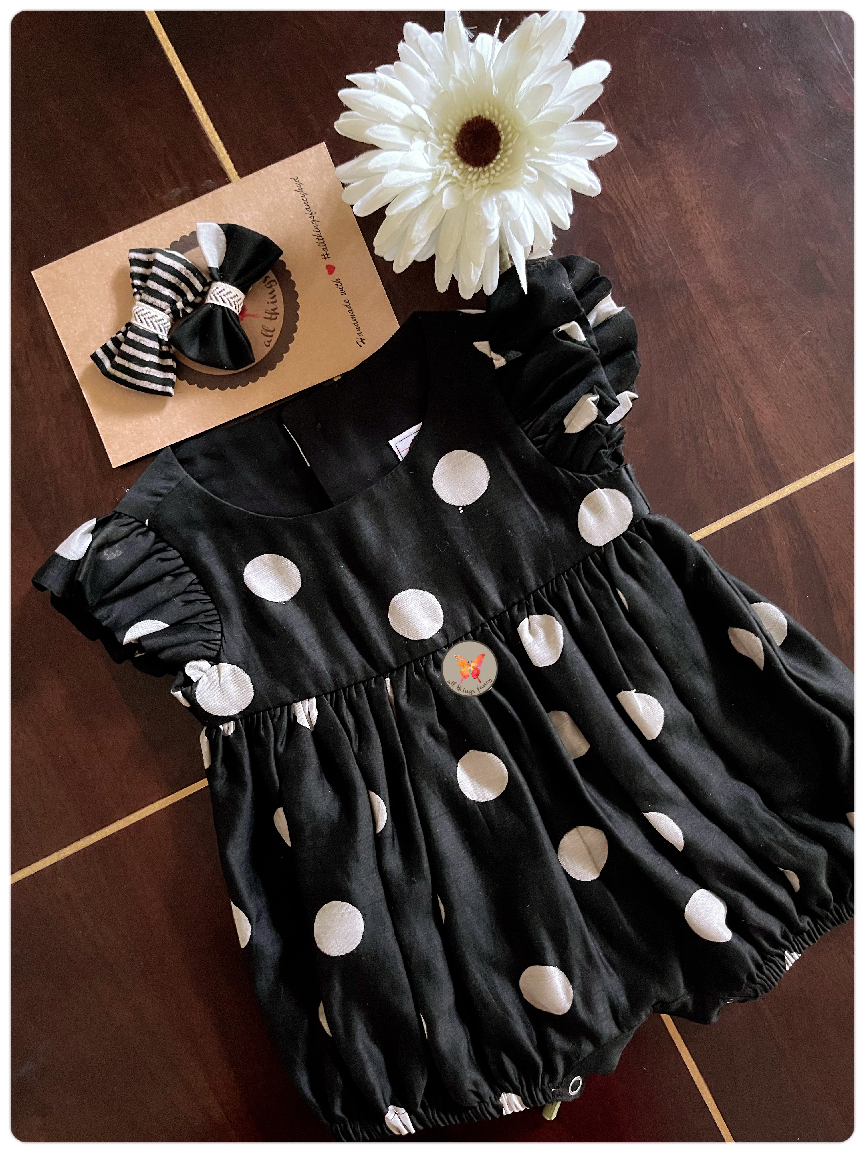 “My Little Black” Romper