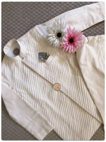 Load image into Gallery viewer, Khadi Pintucked Kurta set- moti
