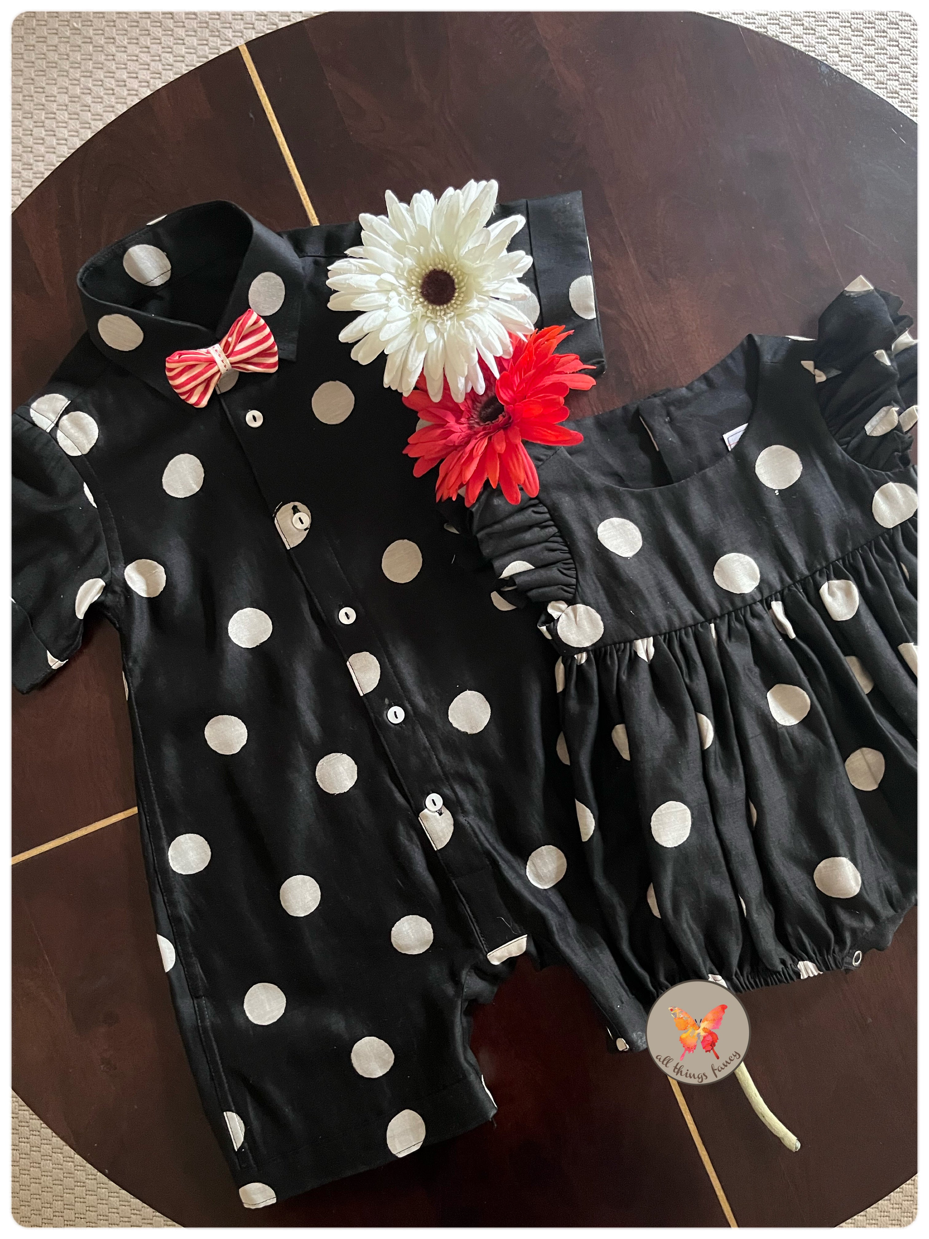 “My Little Black” Romper
