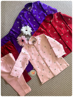Load image into Gallery viewer, Nawabzade Purple Set

