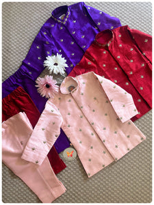 Nawabzade Purple Set