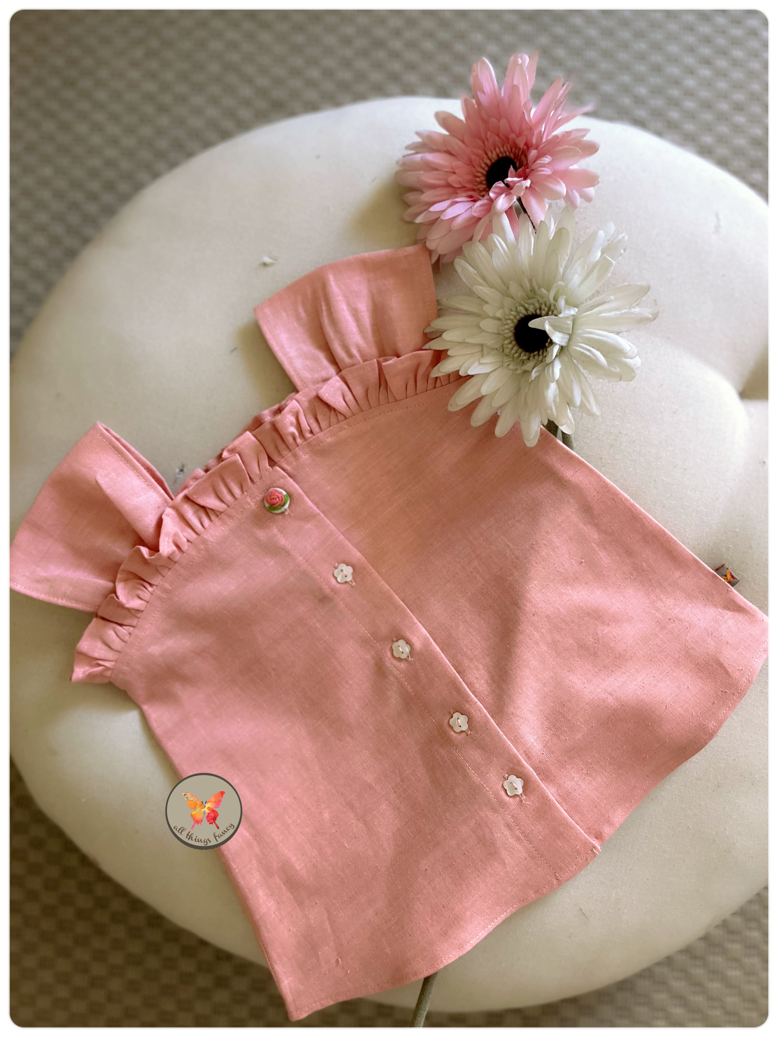 Candy Khadi Blouse