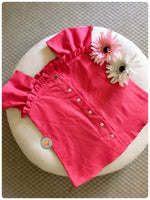 Load image into Gallery viewer, Watermelon Khadi Blouse
