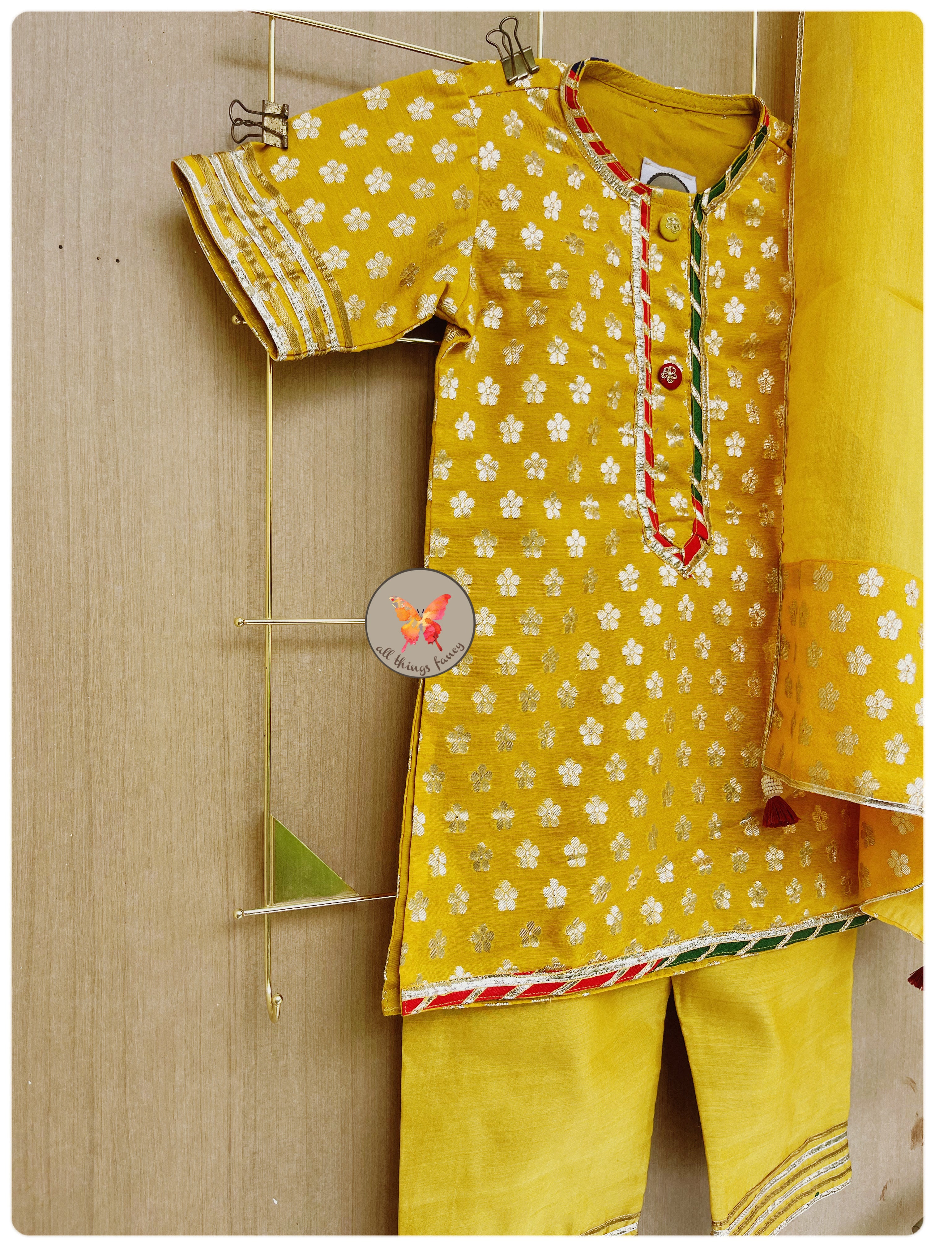 The Classic Indian Suit- Basanti