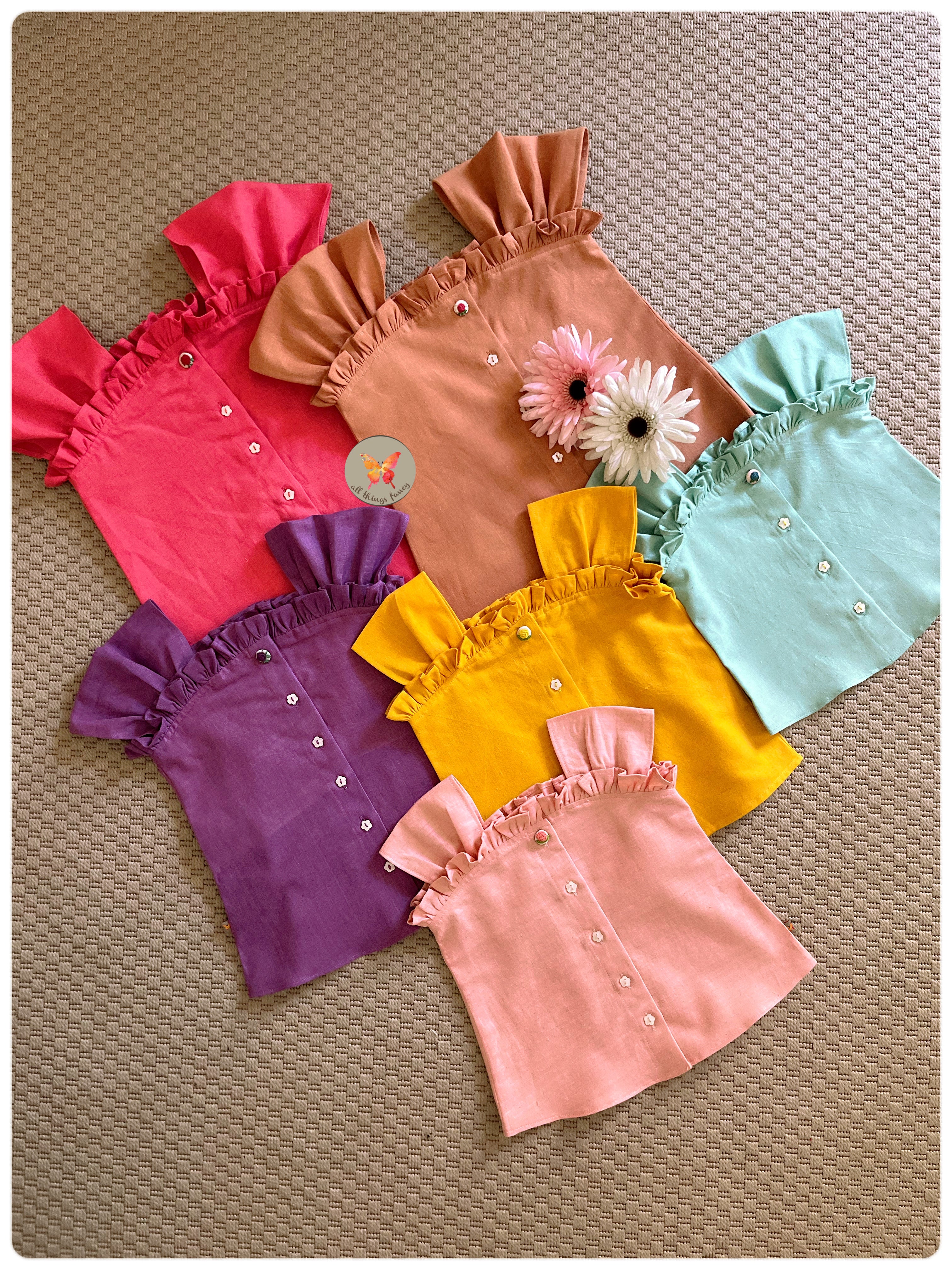 Berry Khadi Blouse