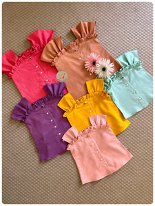 Berry Khadi Blouse